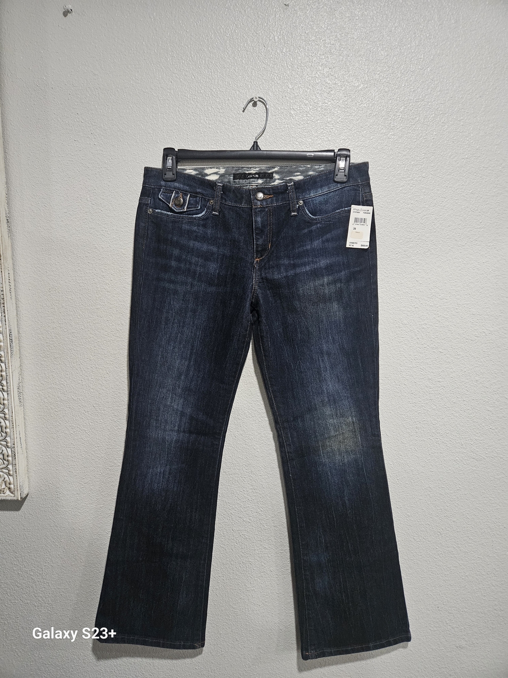 Joe's Jeans Women's Dark Blue Bootcut Jeans Size 29 Petite. NWT